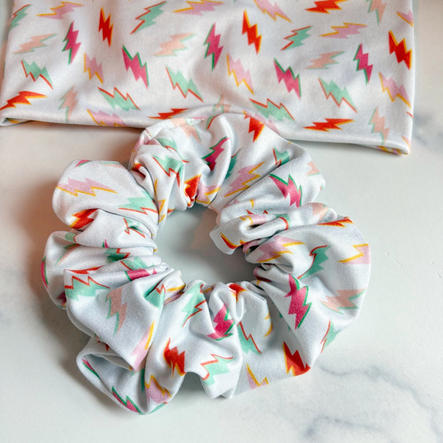 Colorful Lightning Scrunchie (Regular)