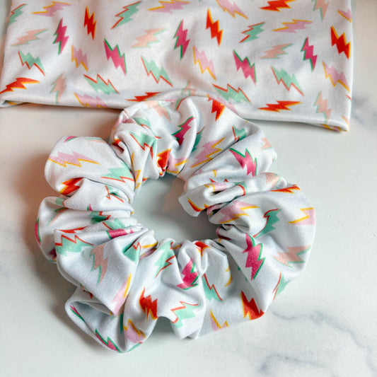 Colorful Lightning Scrunchie (Regular)