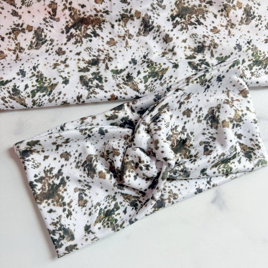 Cowhide Headband