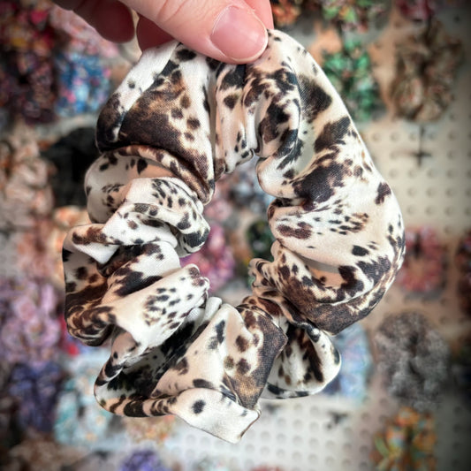 Cowhide Scrunchie (Regular)