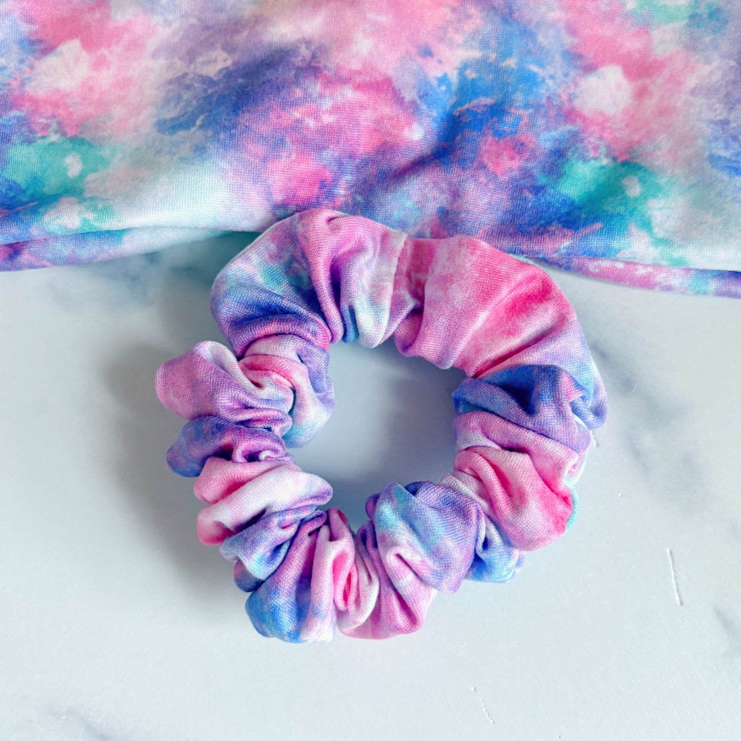 Candy Tie Dye Scrunchie (Skinny)