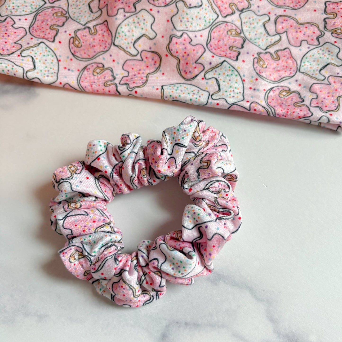 Frosted Animals Scrunchie (Skinny)