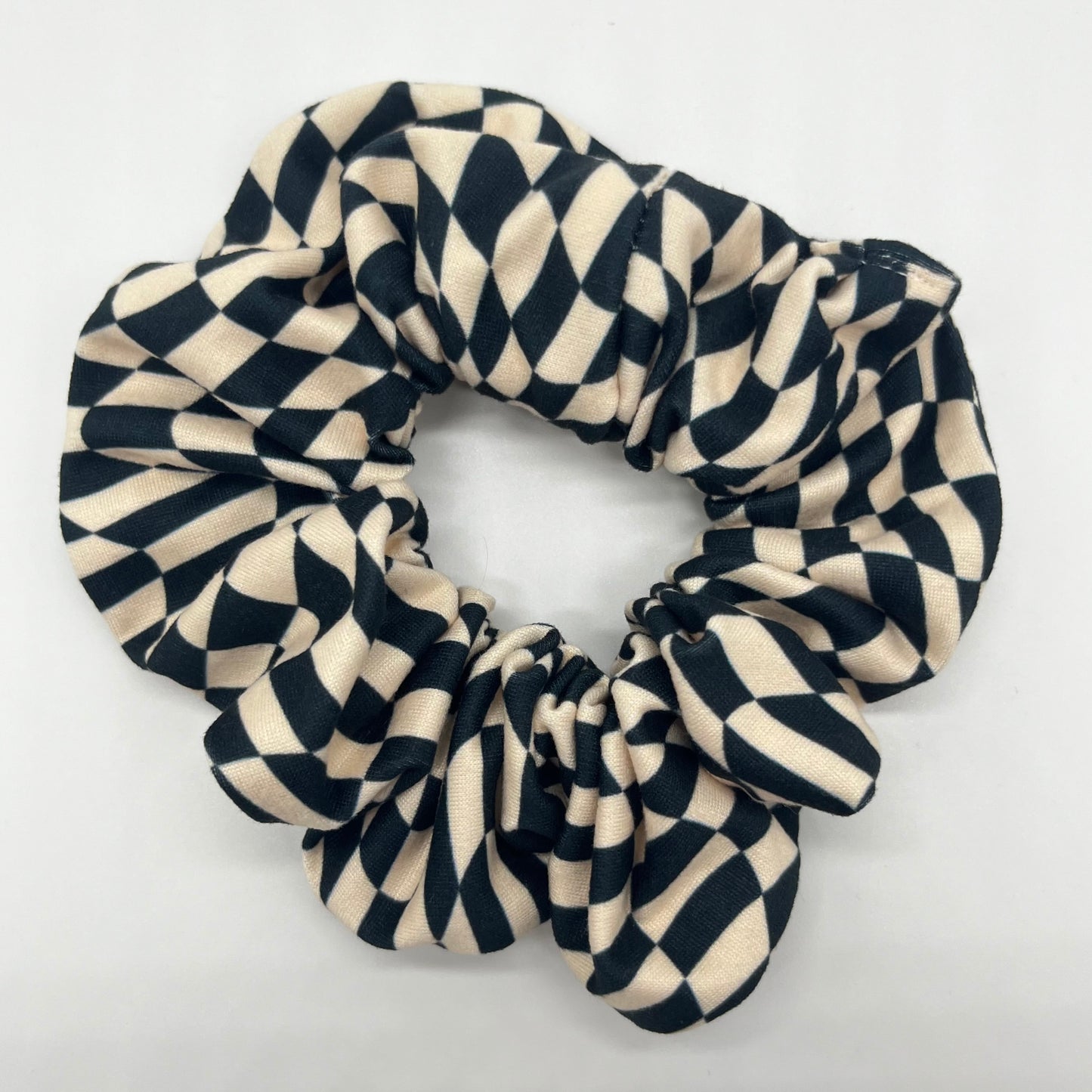 Vintage Checkered Scrunchie (Regular)