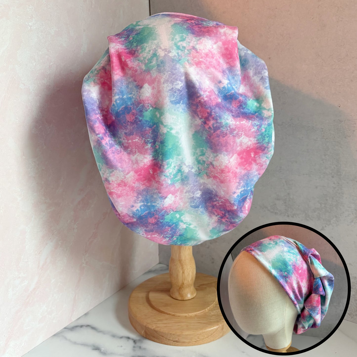 Candy Tie Dye Scrub Hat