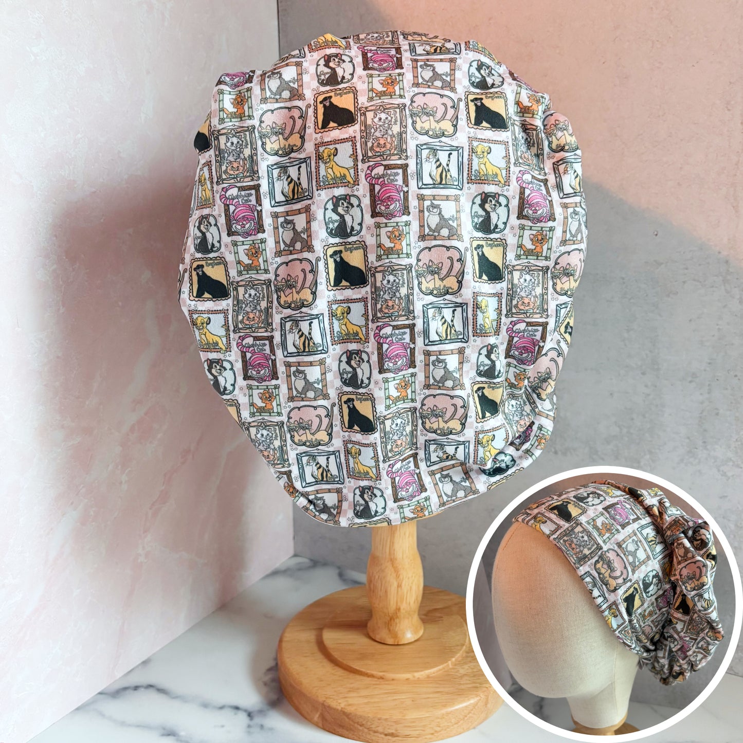 Famous Cats Scrub Hat