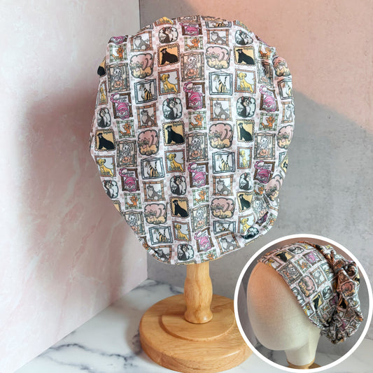 Famous Cats Scrub Hat