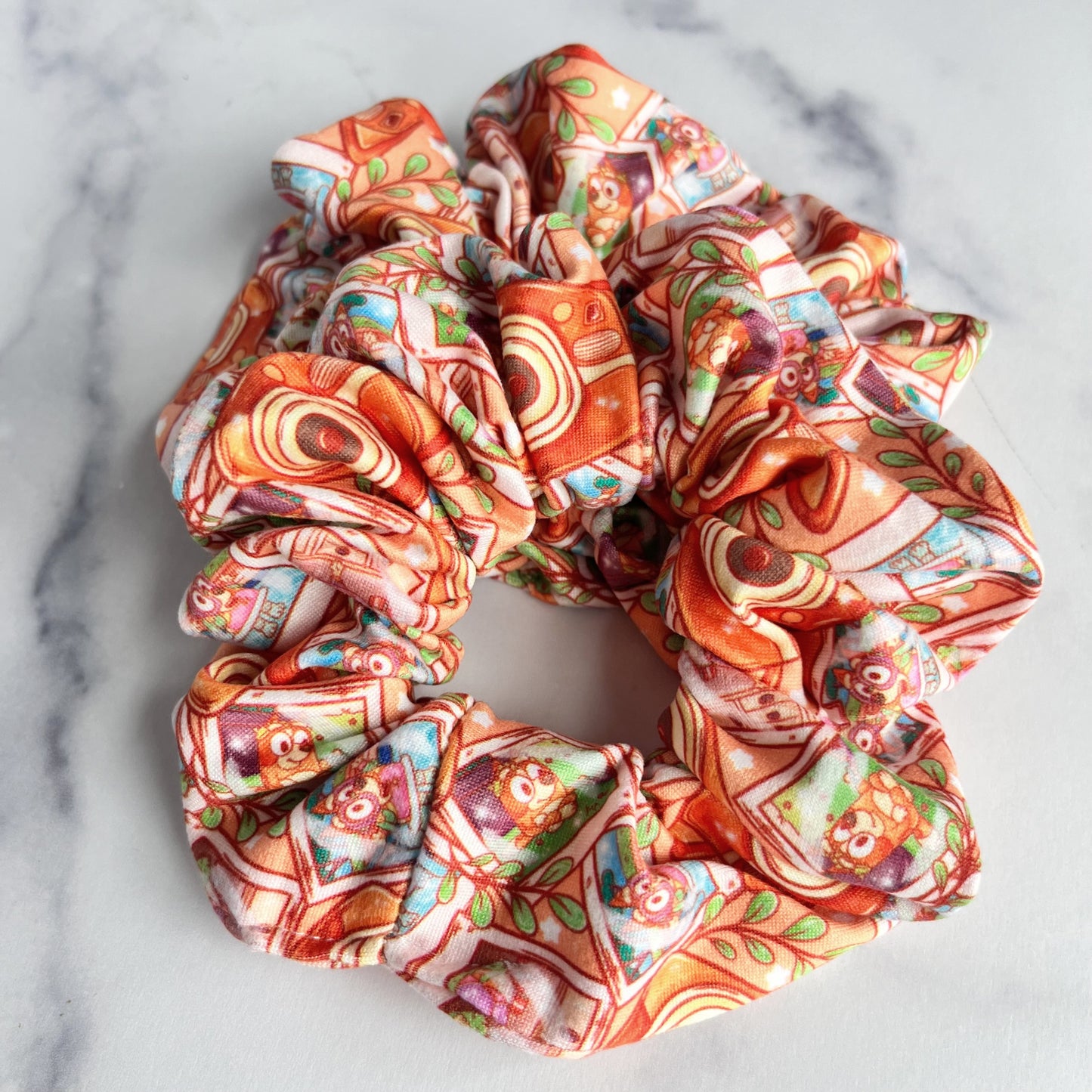 Orange Dog Scrunchie (Regular)