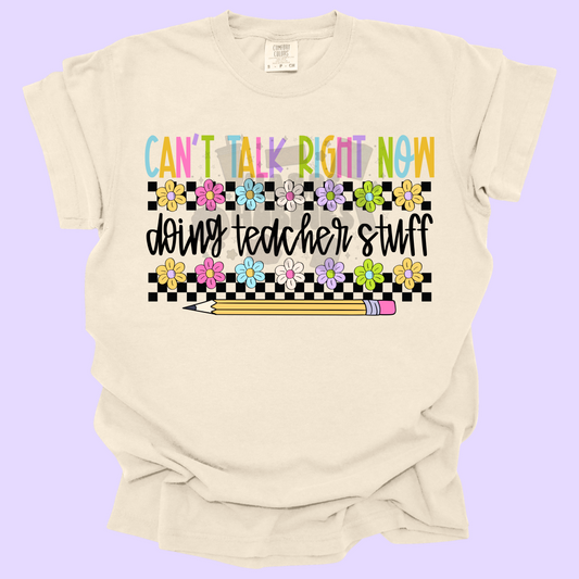 Doing Teacher Stuff (tshirt/sweatshirt)