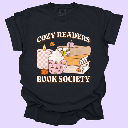 Cozy Readers Society (tshirt/sweatshirt)