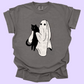 Ghost Holding Kitty (tshirt/sweatshirt)