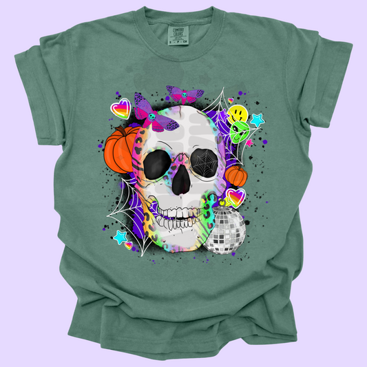 Rainbow Skull (tshirt/sweatshirt)