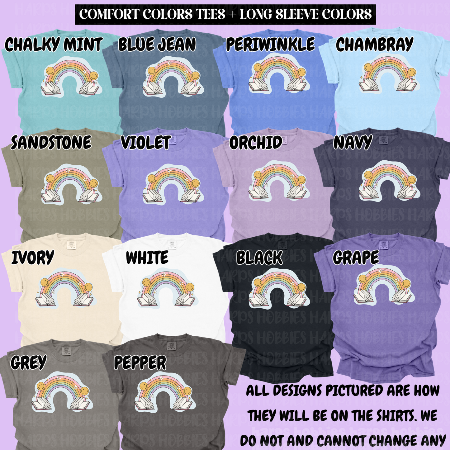 Rainbow Reading (tshirt/hoodie/sweatshirt/longsleeve)