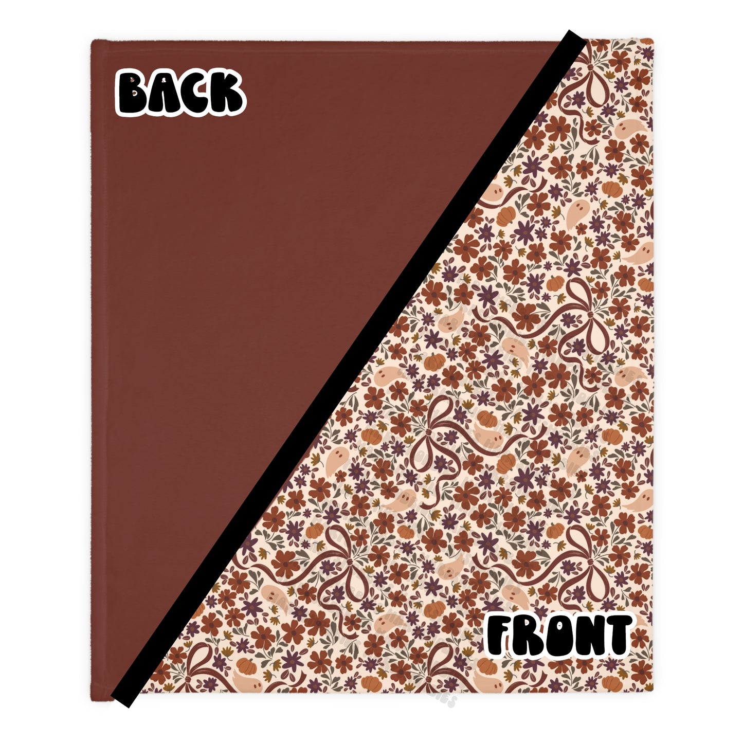 Boo Bows Blanket