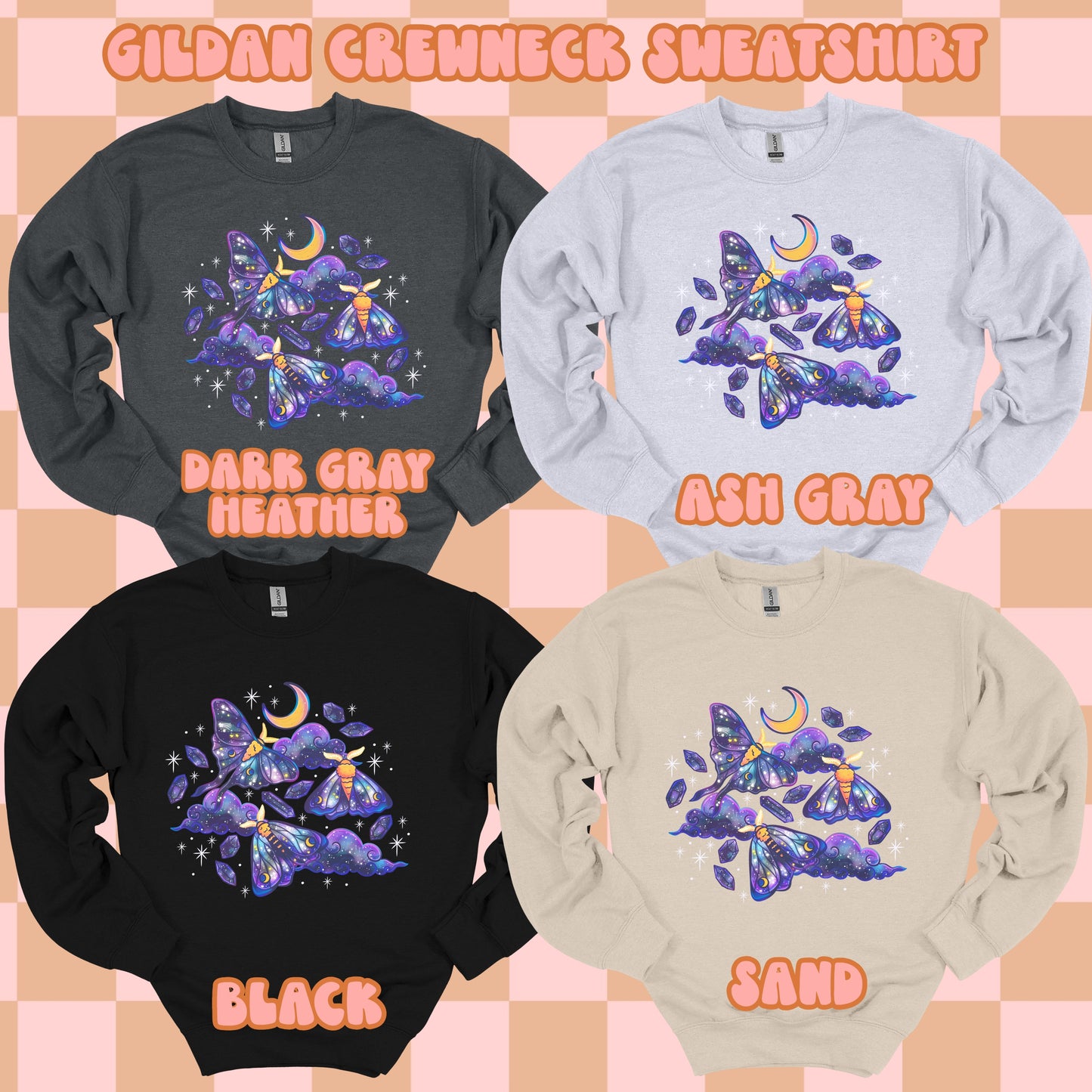 Galaxy Moths Tshirt/Sweatshirt