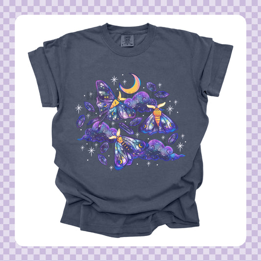Galaxy Moths Tshirt/Sweatshirt