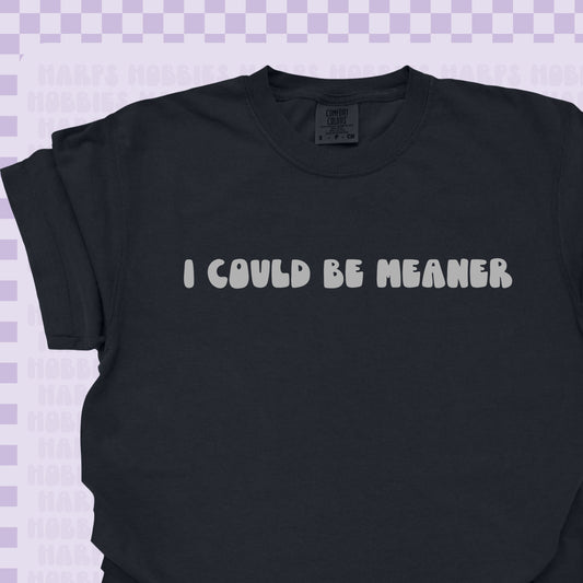 I could be meaner Tshirt/Sweatshirt
