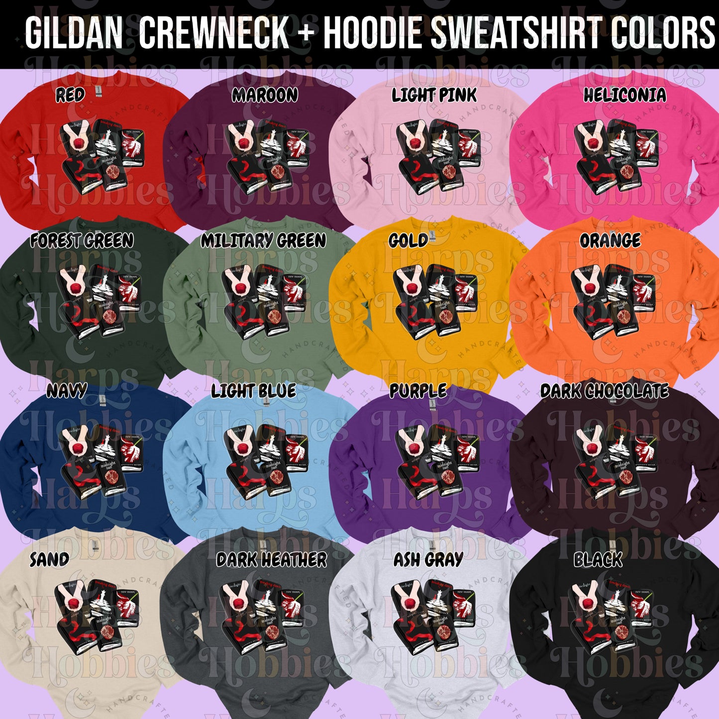 Twilight Books (tshirt/sweatshirt)