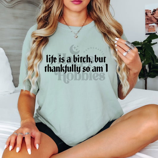 Life's A Bitch (so am I) (tshirt/sweatshirt)