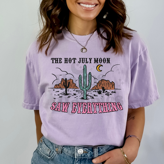 Hot July Moon (tshirt/sweatshirt)