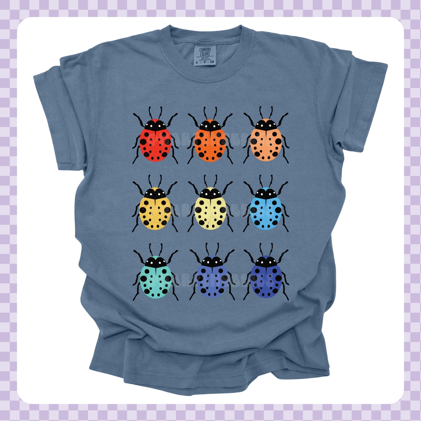 Rainbow Ladybugs Tshirt/Sweatshirt