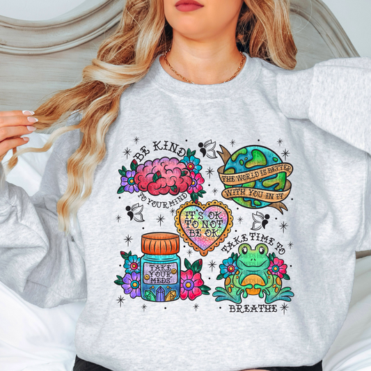 Mental Health Froggy (tshirt/sweatshirt)