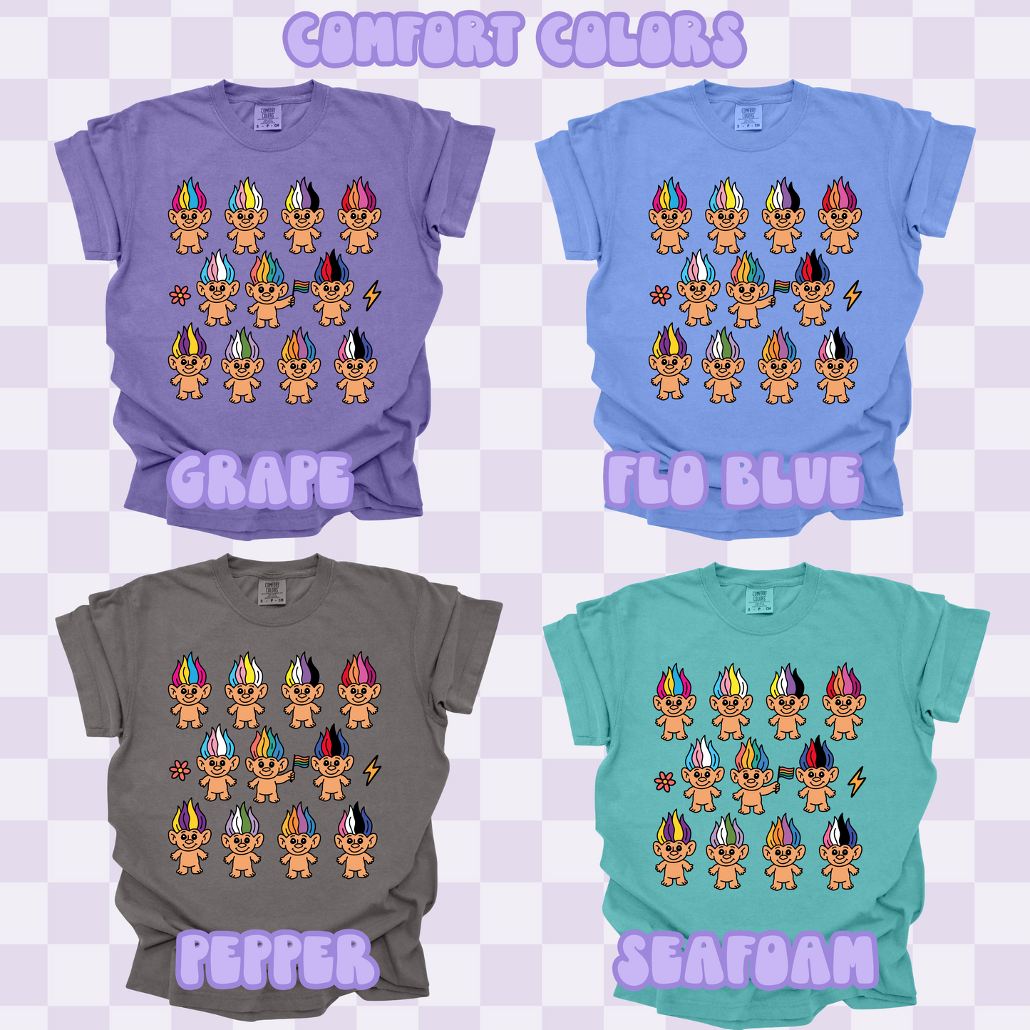 Pride Trolls Tshirt/Sweatshirt