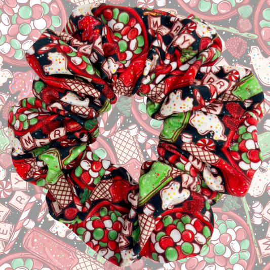 Christmas Charcuterie Scrunchie