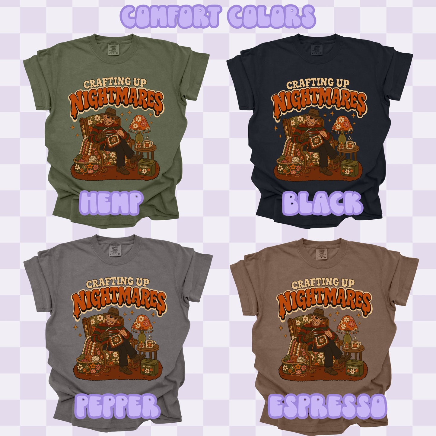 Crafting Nightmares Tshirt/Sweatshirt/Long Sleeve