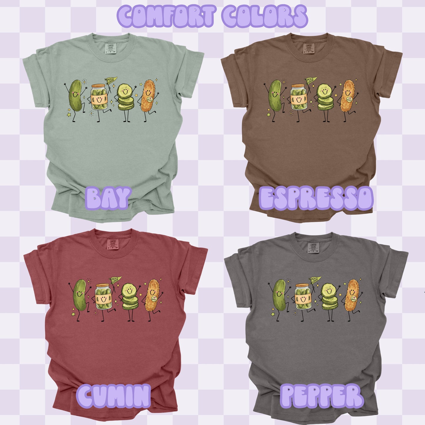 Pickle Characters Tshirt/Sweatshirt