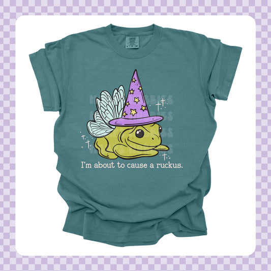 Ruckus Frog Tshirt/Sweatshirt
