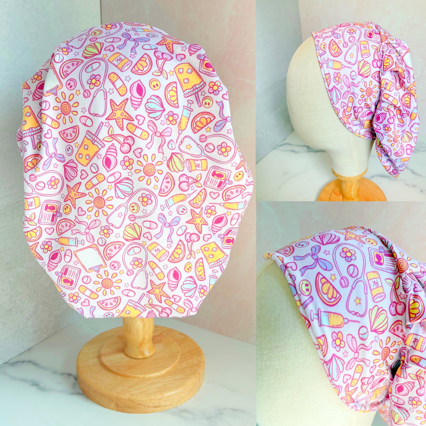 Summer Medical Scrub Hat