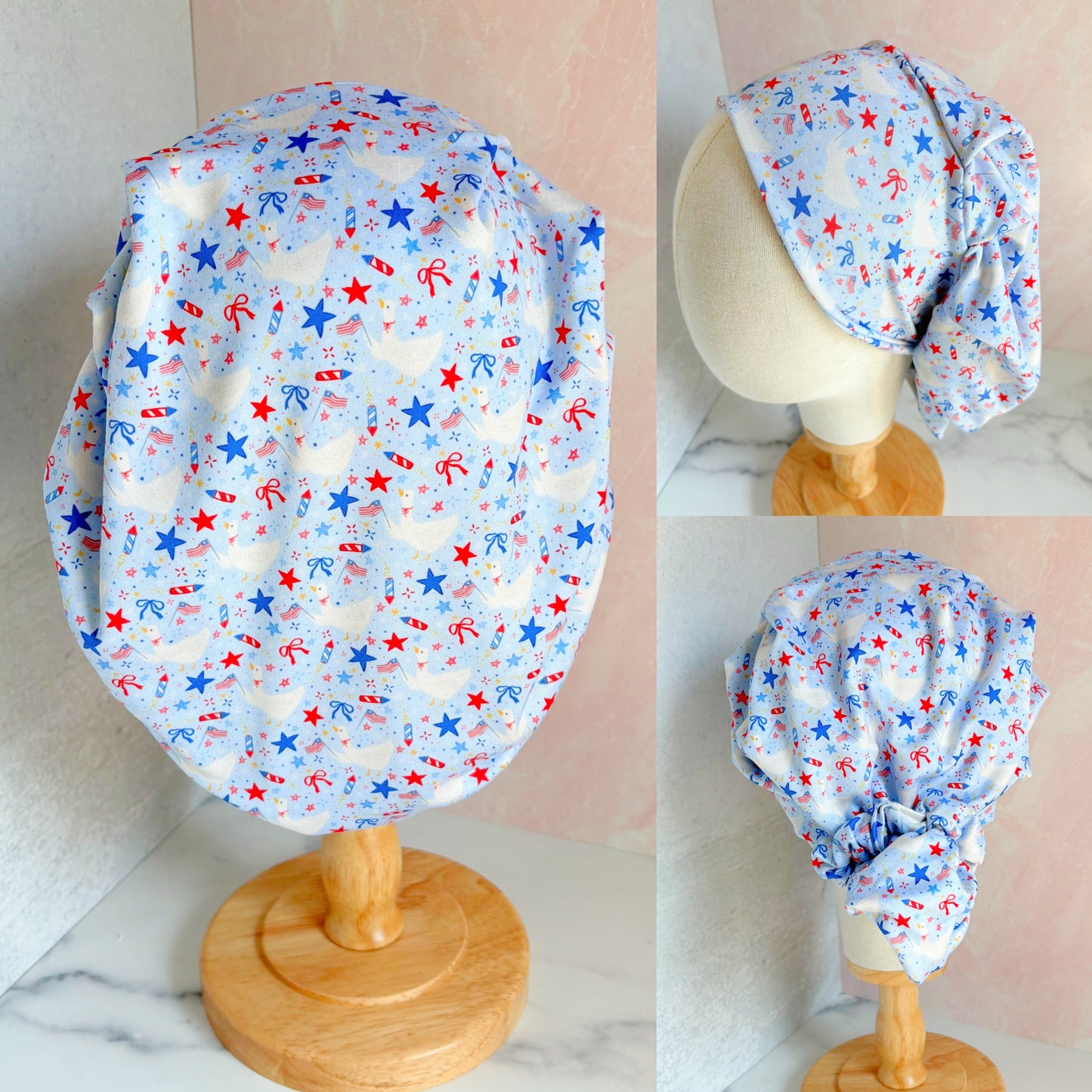 Sparkler Goose Scrub Hat