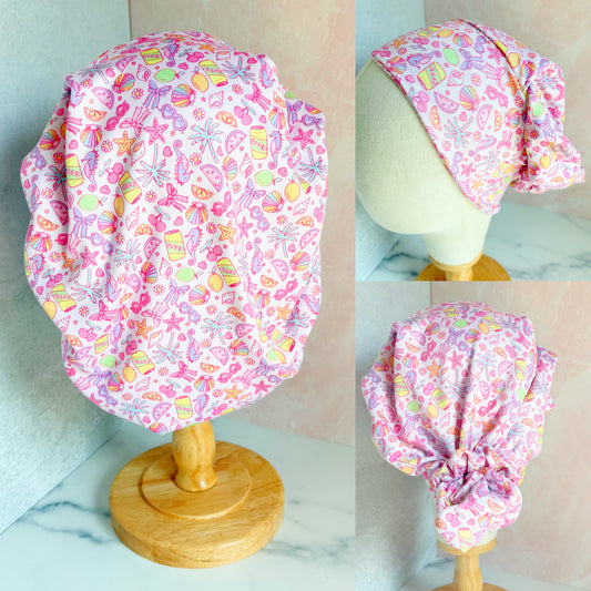 Tropical Summer Scrub Hat