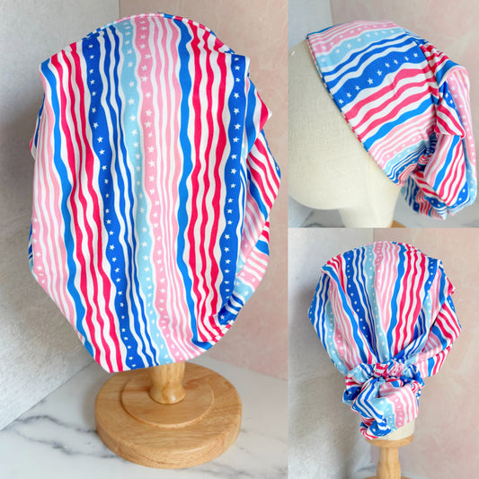Spangled Stripes Scrub Hat