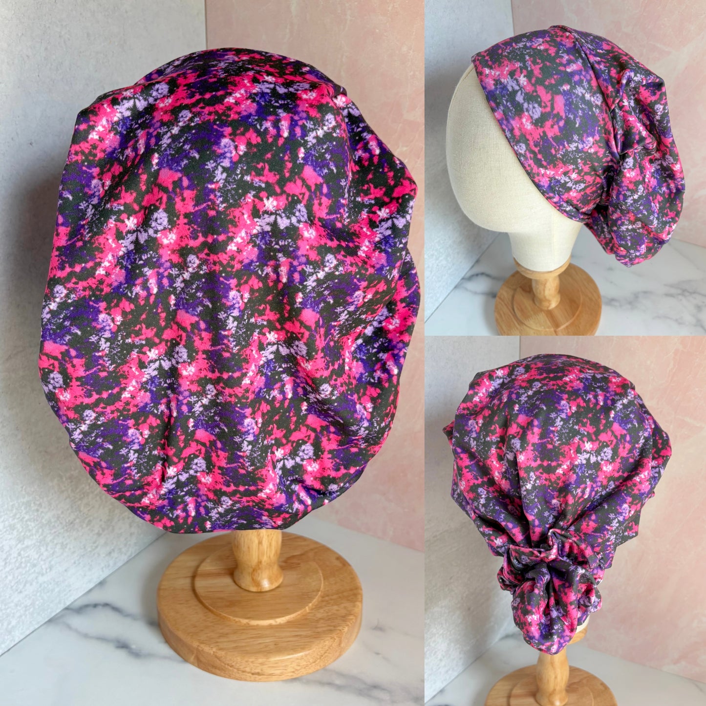 Galaxy Tie Dye Scrub Hat