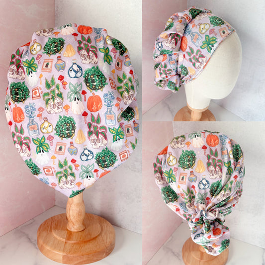 Spooky Plants Scrub Hat