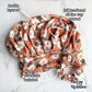 Autumn Blooms Scrub Hat