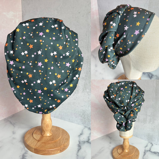 Halloween Stars Scrub Hat