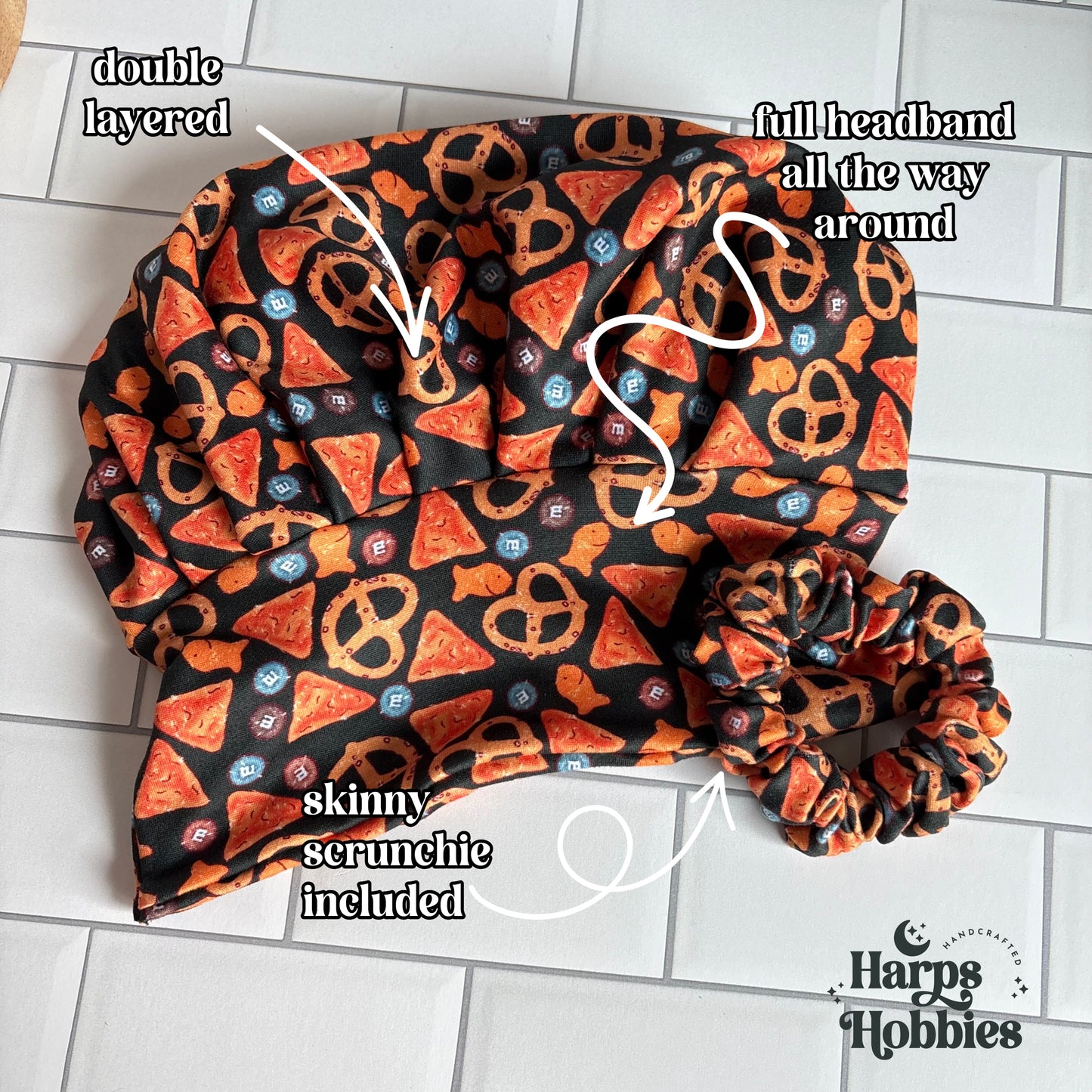 Crunchy Snacks Scrub Hat