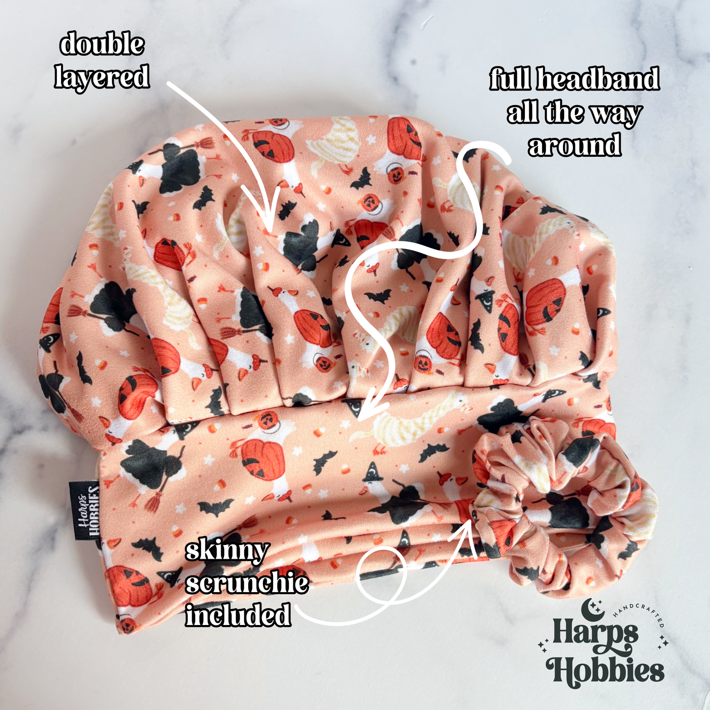 Spooky Goose Scrub Hat