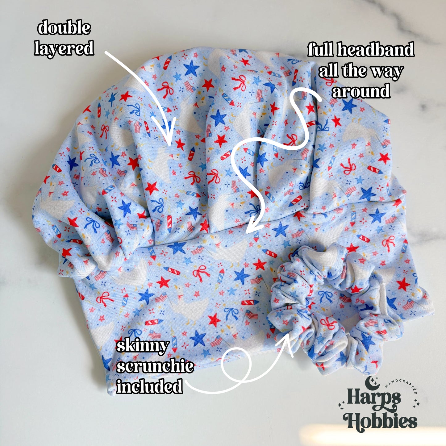 Sparkler Goose Scrub Hat
