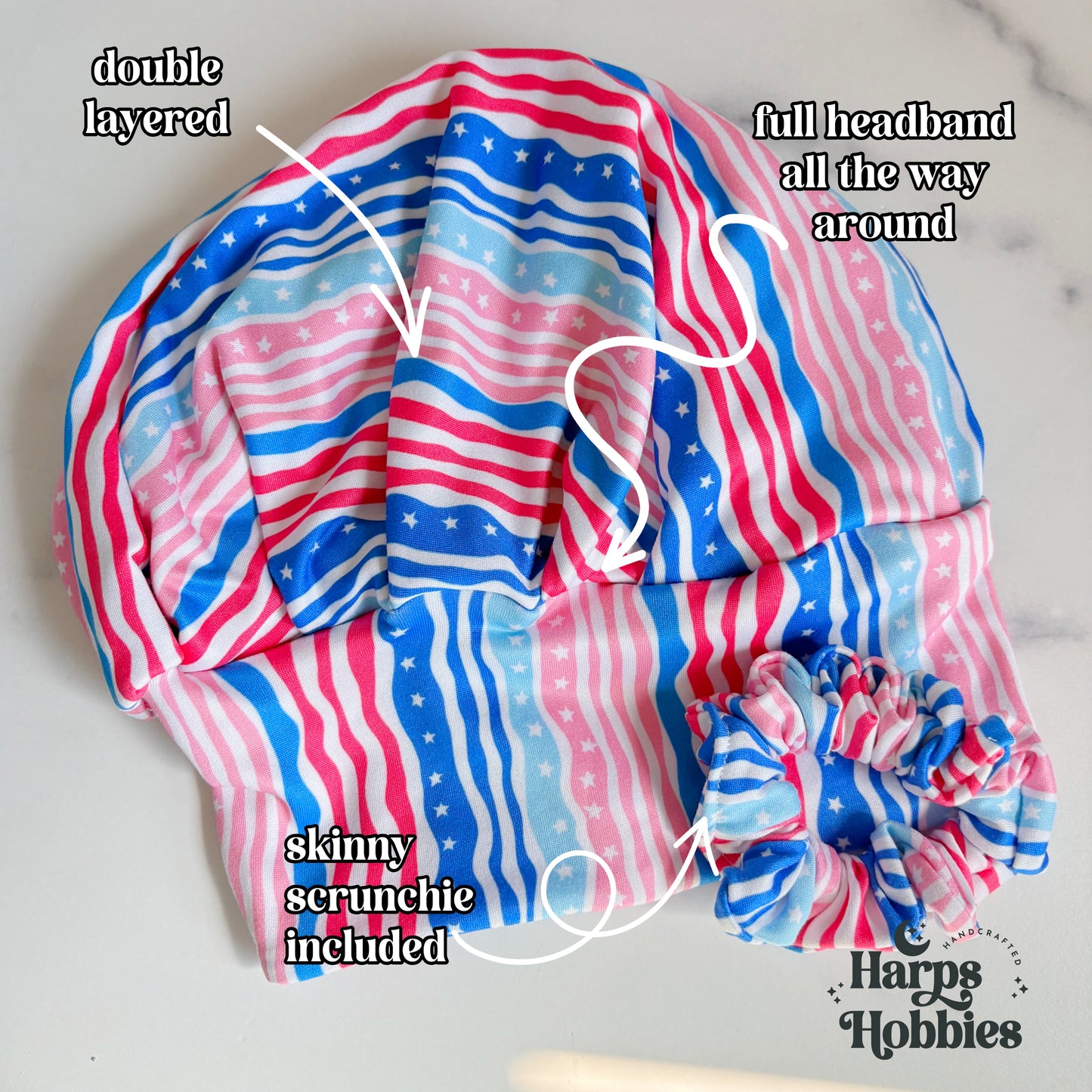 Spangled Stripes Scrub Hat