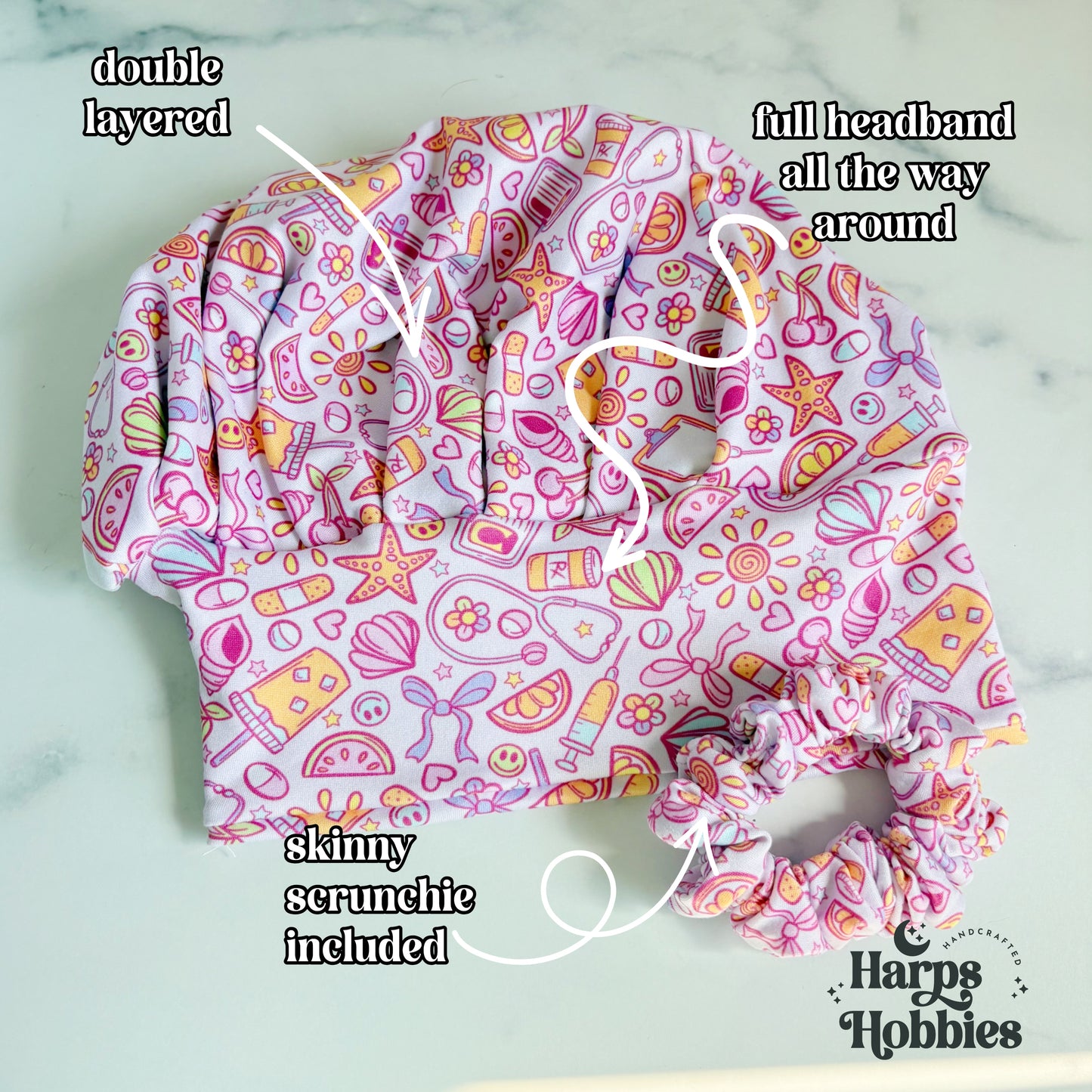 Summer Medical Scrub Hat