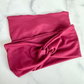 Burgundy Solid Headband