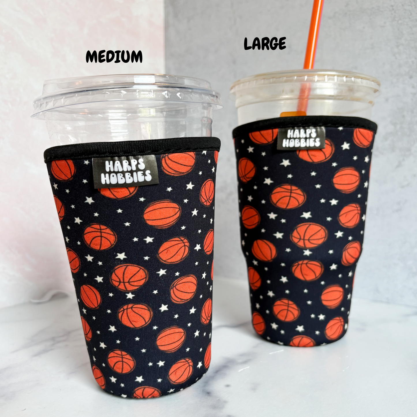 Basketball Drink Sleeve (2 sizes)