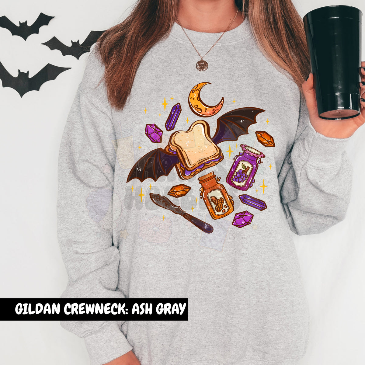 Batty PB&J (tshirt/sweatshirt)