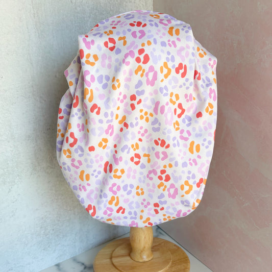 Summer Cheetah Scrub Hat