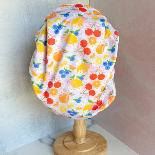 Cutesy Fruits Scrub Hat