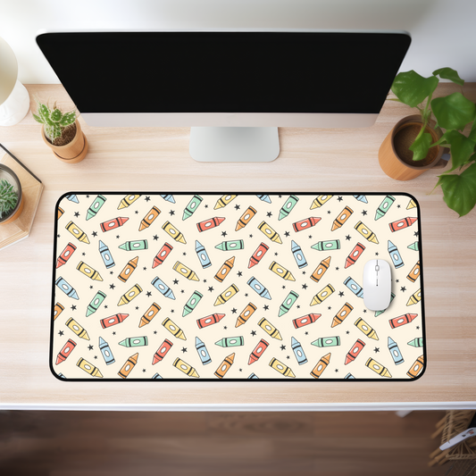 Crayons Desk Mat (4 sizes)