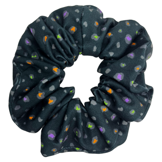 Halloween Leopard Scrunchie